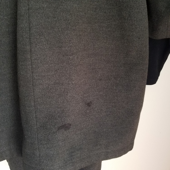 SOLD! Calvin Klein Wrap Drape Coat - Picture 5 of 7